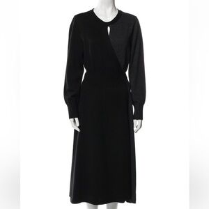 Akris Punto Virgin Wool Wrap Dress